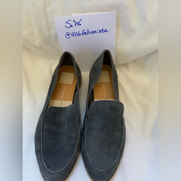 Gorgeous Gray Dolce Vita Suede Loafers - Picture 5 of 7